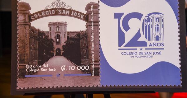 La Nación / Estampillas conmemoran los 120 años del Colegio San José