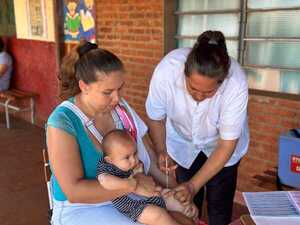 Exitosa jornada de atención médica en el Barrio Padre Carlos Winkel de Cambyretá