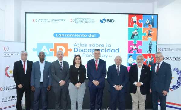 El INE y la SENADIS presentaron la primera plataforma en línea “Atlas sobre la Discapacidad en Paraguay” - .::Agencia IP::.