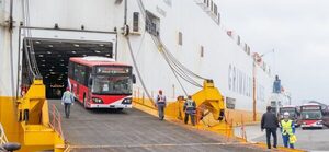 Buses eléctricos conectarán San Lorenzo con el Puerto de Asunción en 2025 - El Trueno