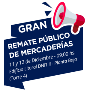 DNIT realiza remate público de mercaderías el 11 y 12 de diciembre • RADIO NACIONAL