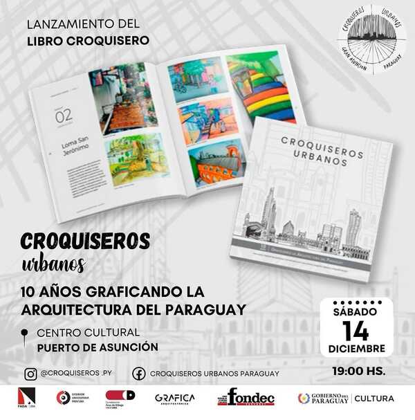 Presentan libro «Croquiseros Urbanos • RADIO NACIONAL