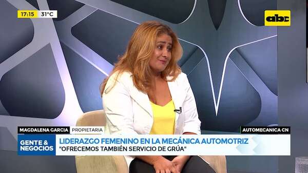 Liderazgo femenino en la mecánica automotriz: la experiencia de una mujer al frente de un taller - Gente & Negocios - ABC Color