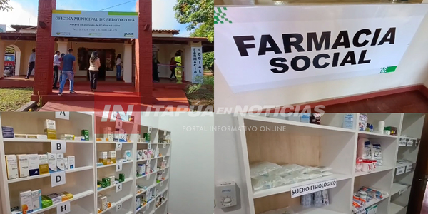 MUNICIPALIDAD DE CAMBYRETÁ INAUGURÓ FARMACIA SOCIAL EN ARROYO PORÁ - Itapúa Noticias