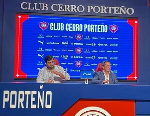 Versus / Wainer es presentado en Cerro y avisa: "Mi trabajo es a mediano y largo plazo"