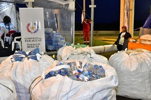 ITAPU entregó cerca de 30.000 botellas plásticas a recicladores tras festividad de Caacupé
