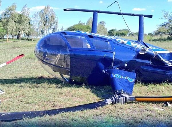 Reportan caída de un helicóptero de la Policía Nacional - Unicanal