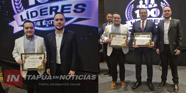 ISAAC AGUILAR ES DISTINGUIDO COMO UNO DE LOS "100 LÍDERES DE ÉXITO 2024" - Itapúa Noticias