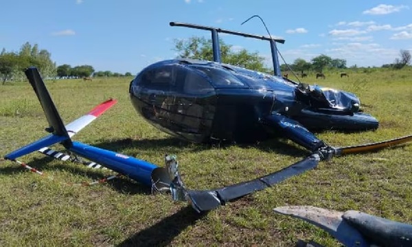 Helicóptero de la Policía Nacional se estrella en Nanawa sin dejar heridos - OviedoPress