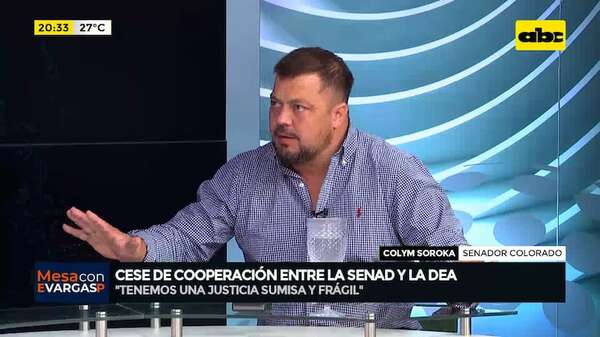 “Que me diga la DEA quién mató a Gomes”: senador critica cooperación del organismo estadounidense - Mesa de Periodistas - ABC Color