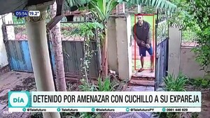 Detenido por amenazar con cuchillo a su expareja
