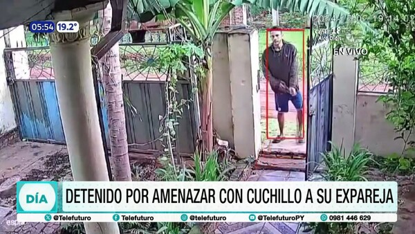 Detenido por amenazar con cuchillo a su expareja
