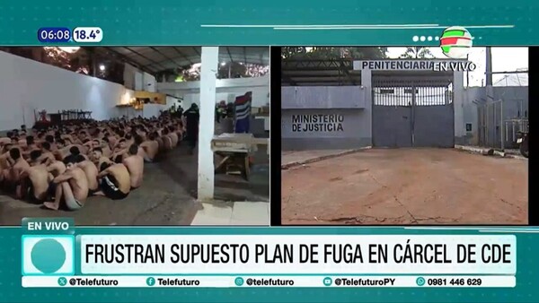 Requisa en el penal de Ciudad del Este por presunto plan de fuga