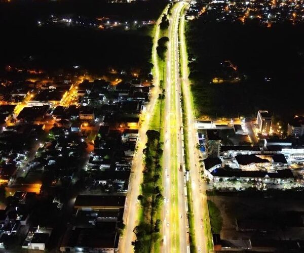 Espectacular iluminación de ruta PY02 en C. del Este será inaugurada la próxima semana – Diario TNPRESS
