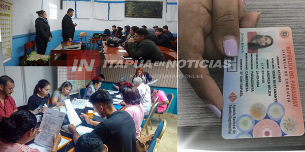 EN ARROYO PORÁ DESDE ENERO SE EMITIRÁN LICENCIAS DE CONDUCIR - Itapúa Noticias