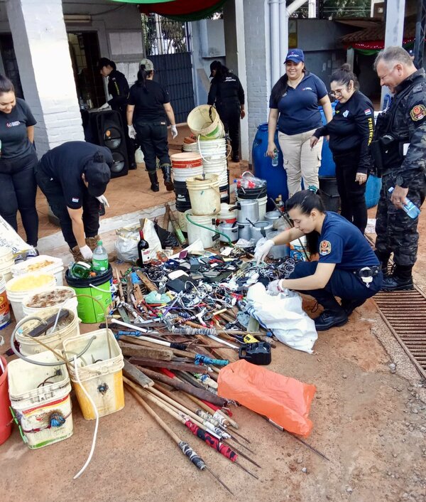 Operativo "Peine Fino" frustra plan de fuga en ciernes en la penitenciaría de Ciudad de Este - .::Agencia IP::.