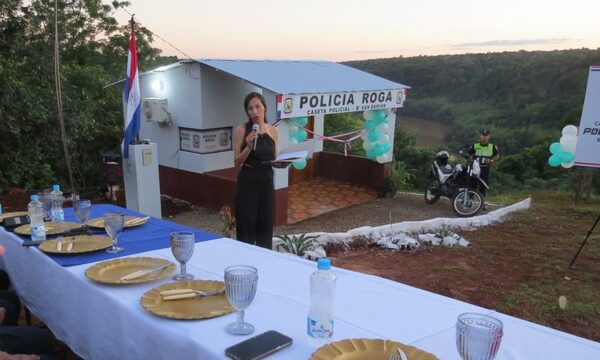 Tras ola de hechos delictivos, vecinos tomaron iniciativa de «Policía Roga» e inauguraron caseta policial