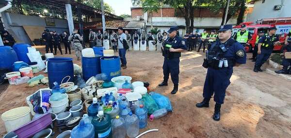 Requisa en penal de CDE: hallaron palas, sogas, celulares y armas blancas - ABC en el Este - ABC Color