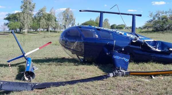Helicóptero de la poli le bajó un “cuerpo a tierra” en pleno Chaco: por suerte todo acabó en susto