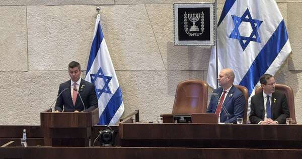 La Nación / Parlamento de Israel rinde homenaje al presidente Peña en una sesión de honor