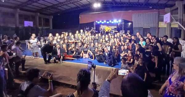 La Nación / Conservatorio de San Lorenzo participó en el “Hernandarias sinfónico”