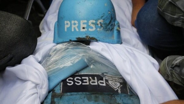 Más de 100 periodistas asesinados en 2024, el 60 % de ellos en Gaza y Líbano
