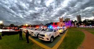 Diario HOY | Refuerzan las comisarías en Asunción con nuevas patrulleras