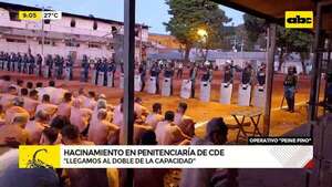 Requisa desnuda grave hacinamiento en cárcel de CDE: no hay condiciones para cerrar el penal, dicen  - ABC Noticias - ABC Color
