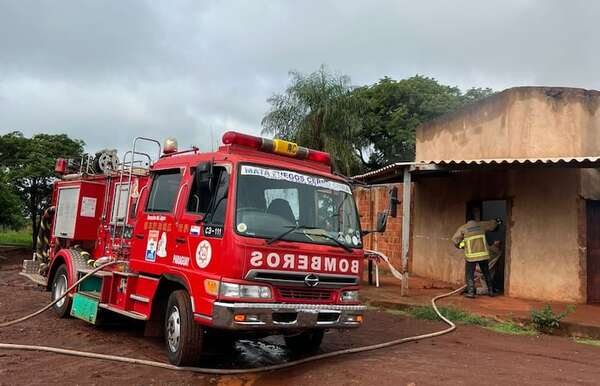 Pedro Juan Caballero: hombre incendia casa de su expareja y huye - Policiales - ABC Color