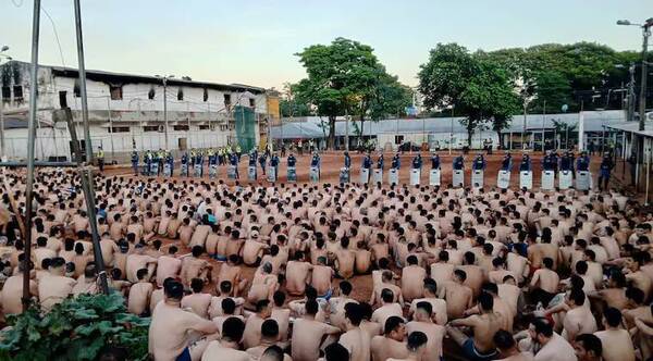 Pillan ¡montonazo! de droga dentro de la penitenciaría de Ciudad del Este