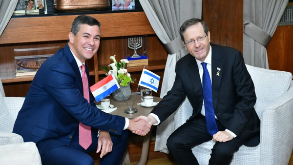Presidente de Israel celebra con Santiago Peña el retorno de su embajada a Jerusalén - Noticiero Paraguay