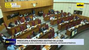Ruptura Senad-DEA: comisión del Senado convoca a autoridades - ABC Noticias - ABC Color
