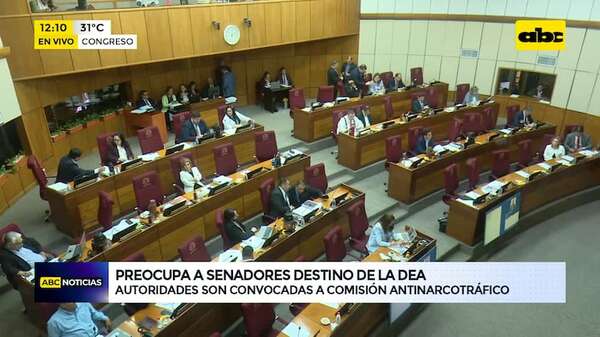 Ruptura Senad-DEA: comisión del Senado convoca a autoridades - ABC Noticias - ABC Color