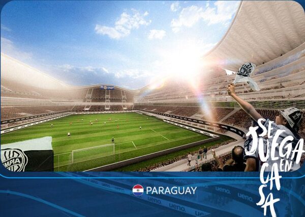 El histórico partido del mundial 2030 en Paraguay, se jugará en el nuevo estadio Osvaldo Domínguez Dibb - ADN Digital