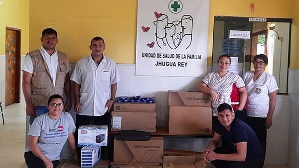 Salud provee equipos informáticos a USF de San Pedro, que se suma al Sistema HIS - .::Agencia IP::.