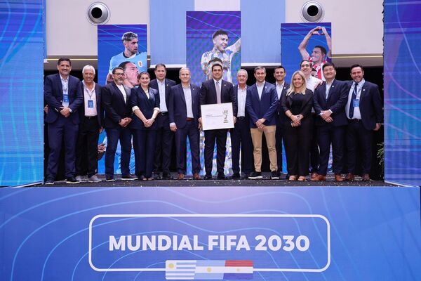 Paraguay sede del juego inaugural del Mundial de Fútbol 2030 • RADIO NACIONAL