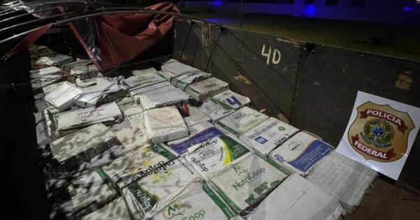 Diario HOY | Incautan una tonelada de marihuana “made in Paraguay” en Brasil