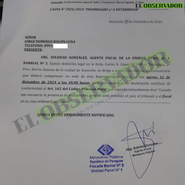 Fiscalía inicia diligencias sobre la “mafia de los pagarés”
