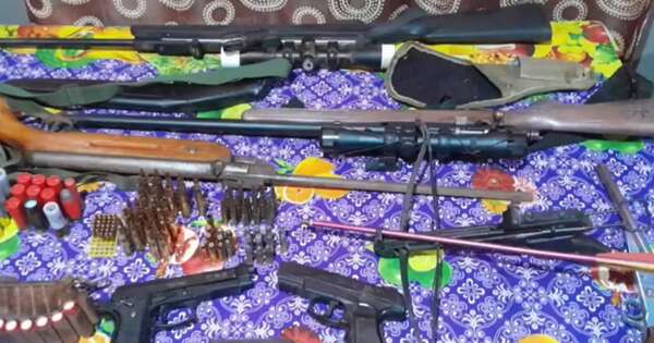 La Nación / Asaltan la vivienda de un militar retirado y se llevan importante cantidad de armas de colección