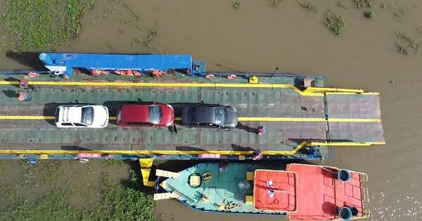 Diario HOY | Reanudan transporte fluvial en Pilar, servicio que une a Paraguay con Argentina