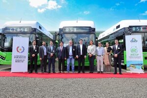Lanzan concurso nacional de diseño para plotear buses eléctricos entregados por Corea del Sur - ADN Digital