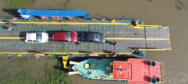 Se reanuda servicio de transporte fluvial entre Pilar y Puerto Cano