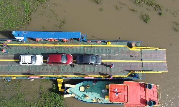 Transporte fluvial en Pilar vuelve a unir a Paraguay y Argentina