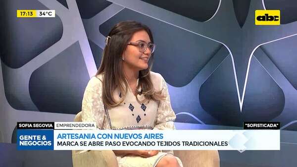 Artesanía con nuevos aires: marca que reivindica los tejidos tradicionales - Gente & Negocios - ABC Color