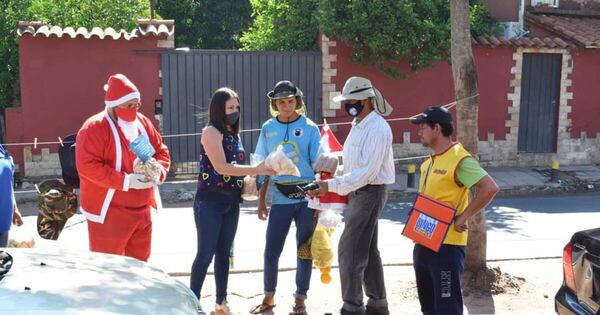 La Nación / ¡Papá Noel busca ayudantes! para regalar un plato de comida en Nochebuena a personas vulnerables
