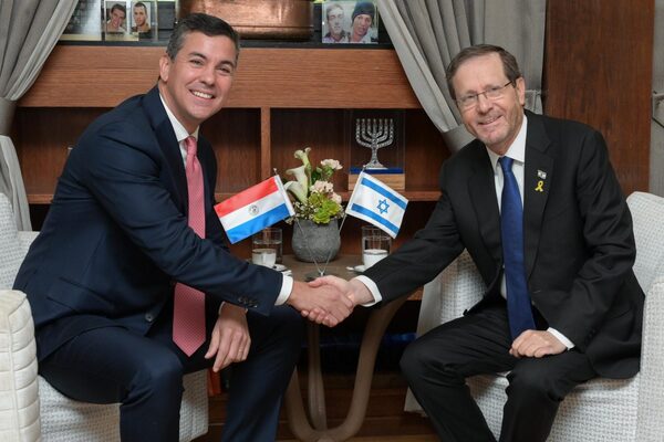 Paraguay reaffirms its closeness and friendship with Israel during a presidential meeting - .::Agencia IP::.