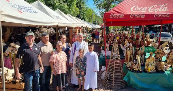 La Nación / Feria de pesebres en Areguá muestra atractivos trabajos de un centenar de artesanos