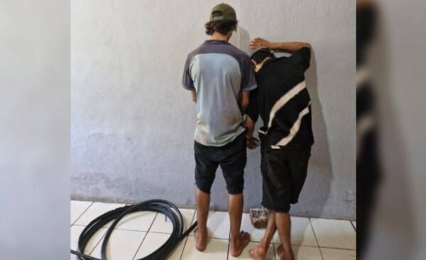 Capturados infraganti cuando hurtaban cables de COPACO