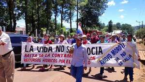Productores de yerba mate y mineros de Paso Yobai en conflicto por supuesta contaminación - Nacionales - ABC Color