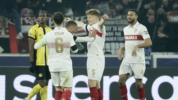 El Stuttgart arrasa al Young Boys